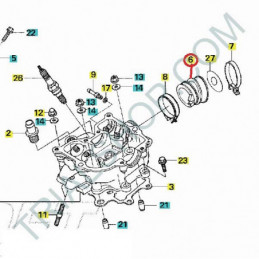 Collettore aspirazione Montesa Cota 4RT, 4RT Racing, 300RR, 4Ride