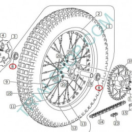 BALL BEARING 6004 2RS