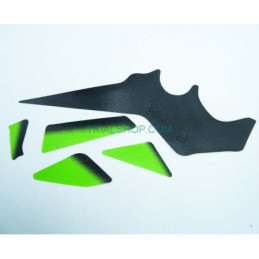 RIGHT SIDE TUBULAR FRAME STICKER SET ICE/RR 2017