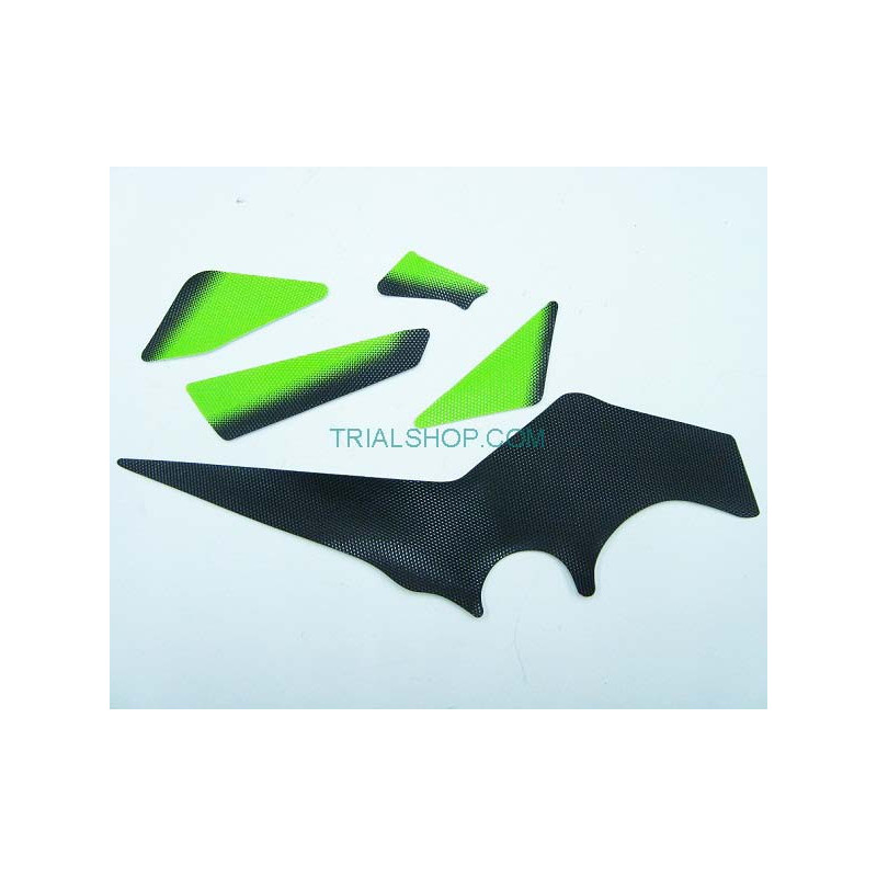 LEFT SIDE TUBULAR FRAME STICKER SET ICE/RR 2017