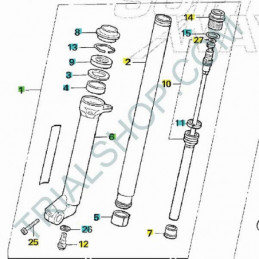 Gamba forcella DX Montesa Cota 4RT ’05-07