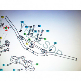 Manubrio Montesa Cota 4RT ’05-’06 Repsol