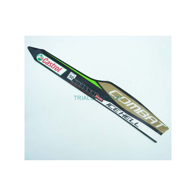 SWINGARM RIGHT SIDE STICKER ICE HELL 2017