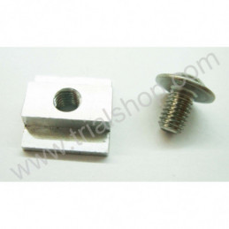 Clip fix parafangpo posteriore + cover TR280I 2013
