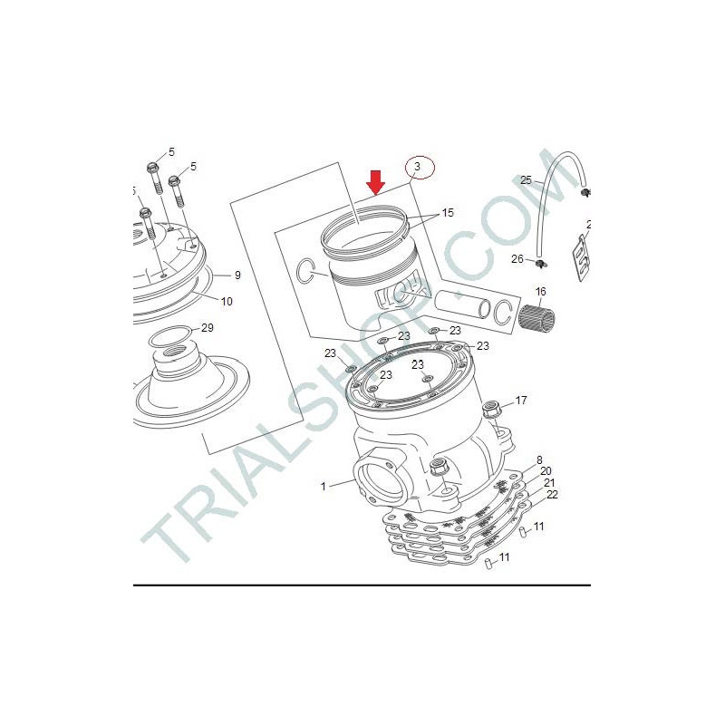PISTON CPL 300 (78,46) A
