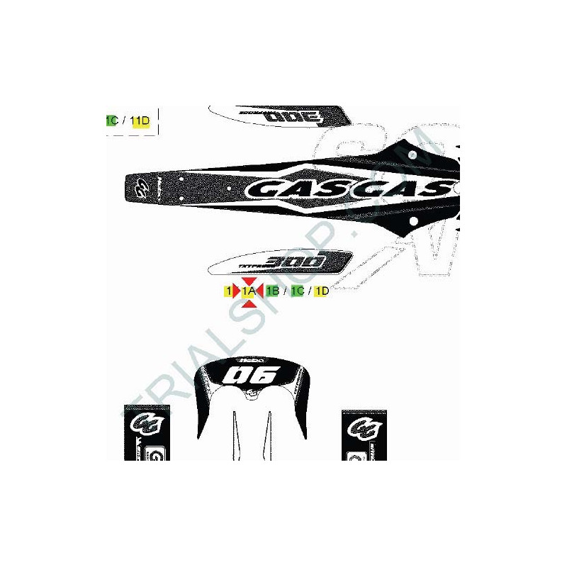 ADESIVO FORCELLONE DX PRO’06