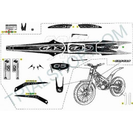 Kit Adesivos 250 2005