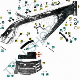 Gomma protezione Gas Gas Txt 2000-2001