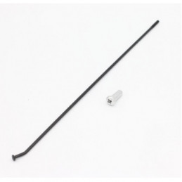 Kit raggi ruota anteriore completo nero TR280I